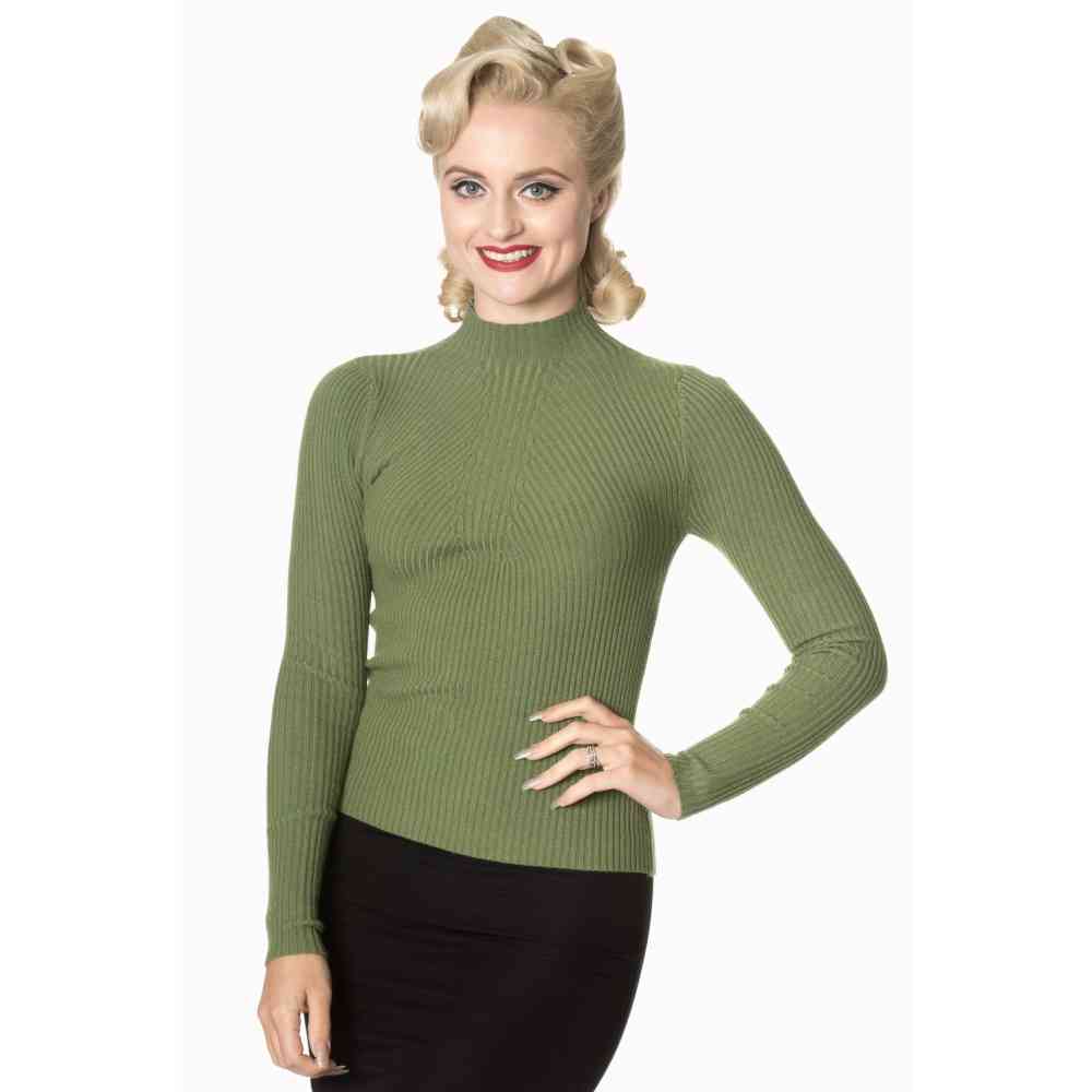 Dancing Days - LETS TANGO POLO Longsleeve top - Groen